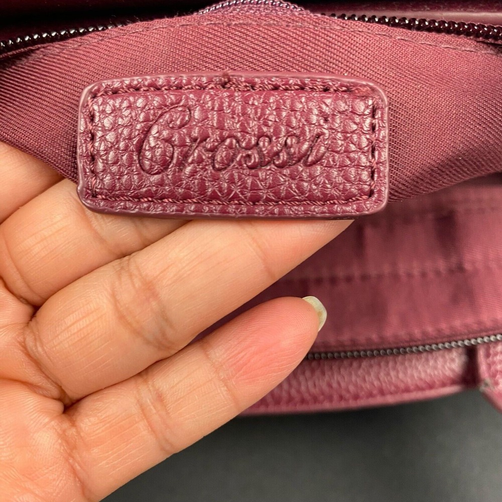 Crossi New York women's Deep Burgundy Handbag.casual travel‎ - Picture 4 of 16